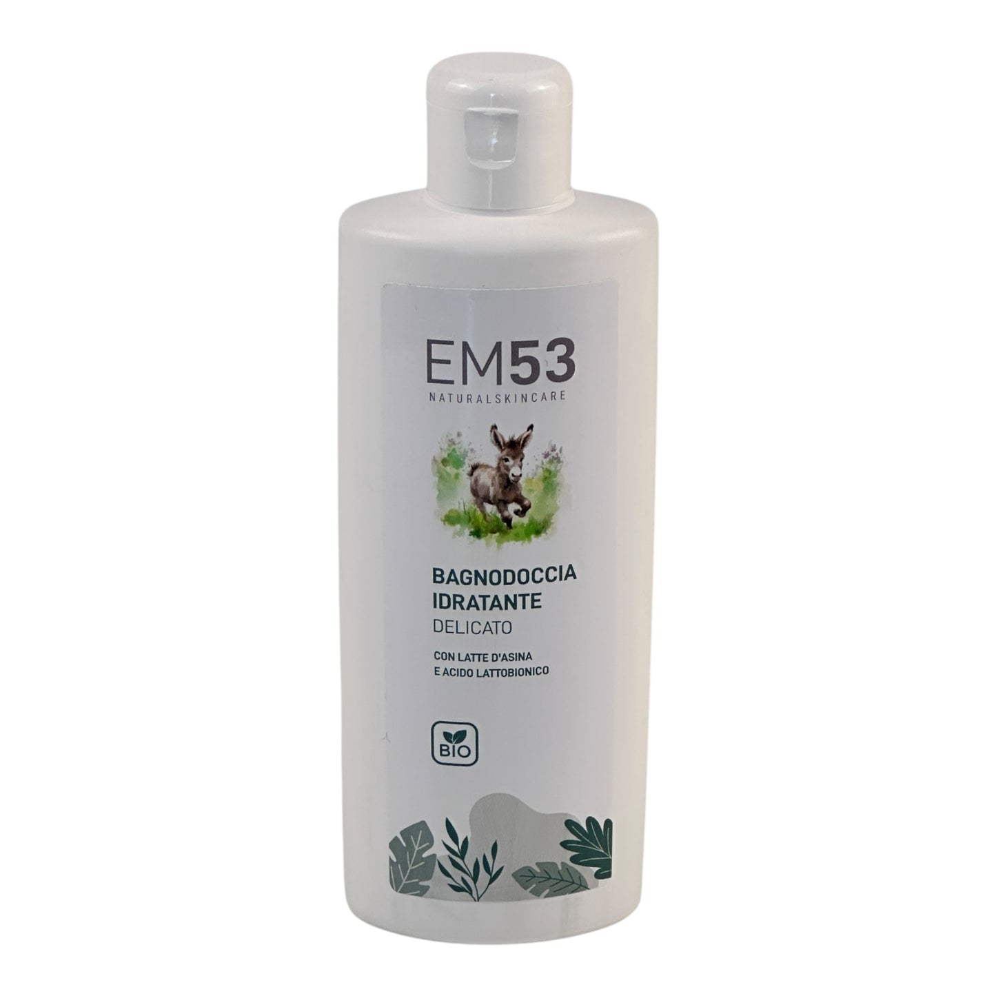 EM53 – Bagno Doccia Idratante con Latte d’Asina 200 ML