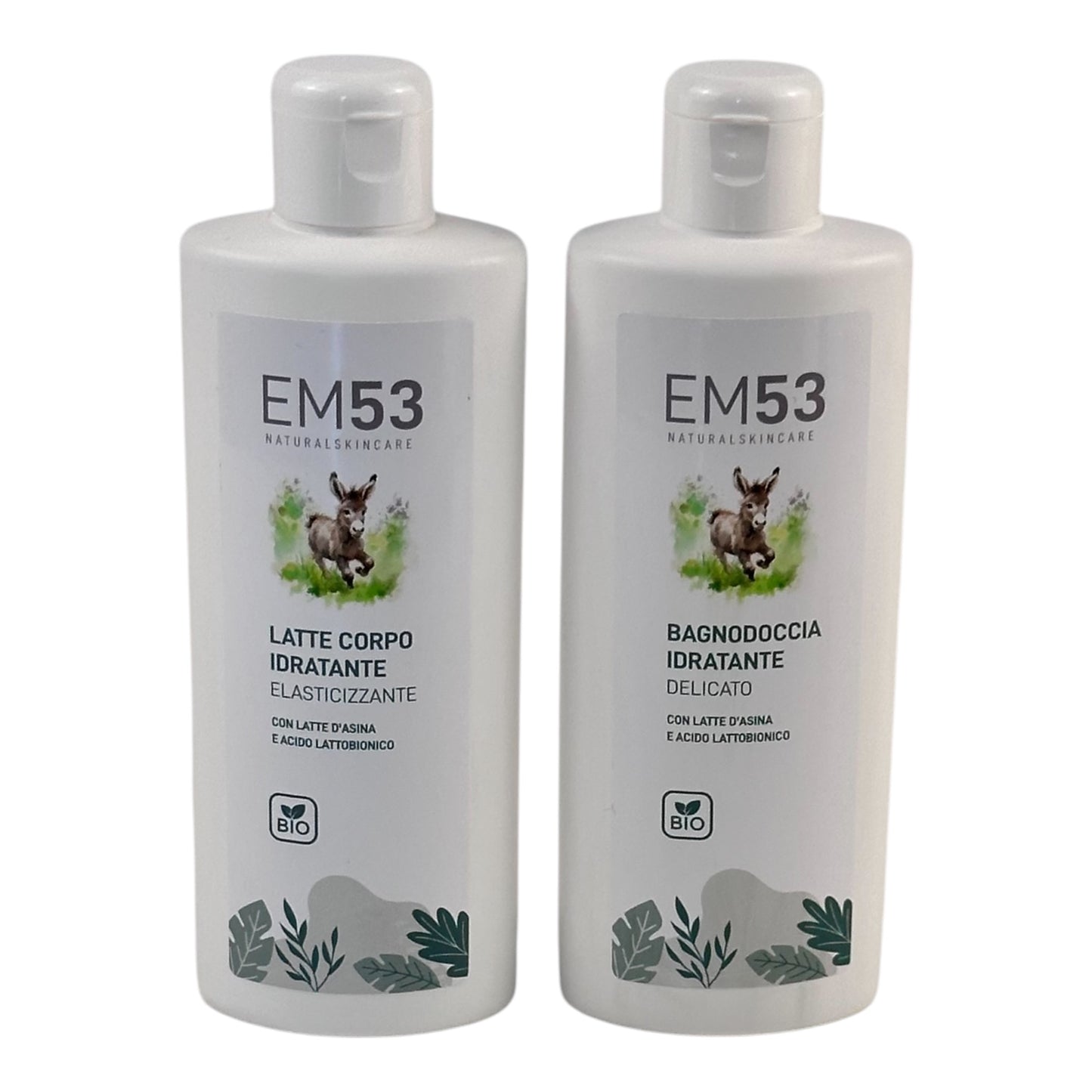 EM53 – Bagno Doccia Idratante con Latte d’Asina 200 ML