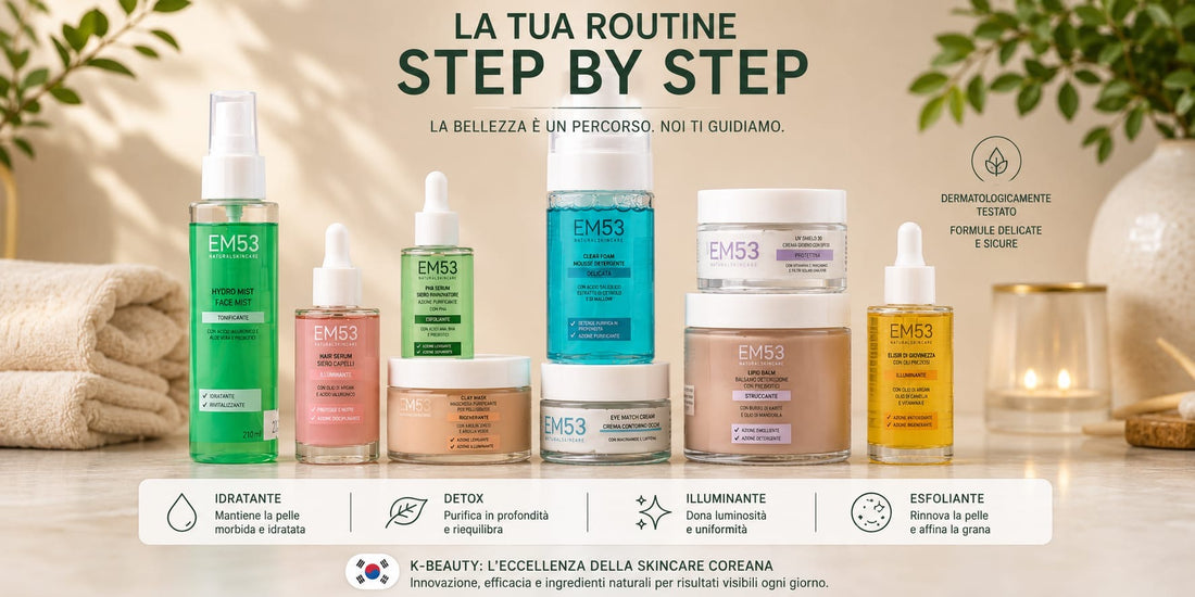 Skincare coreana in 6 step: ordine e funzione di ogni passaggio