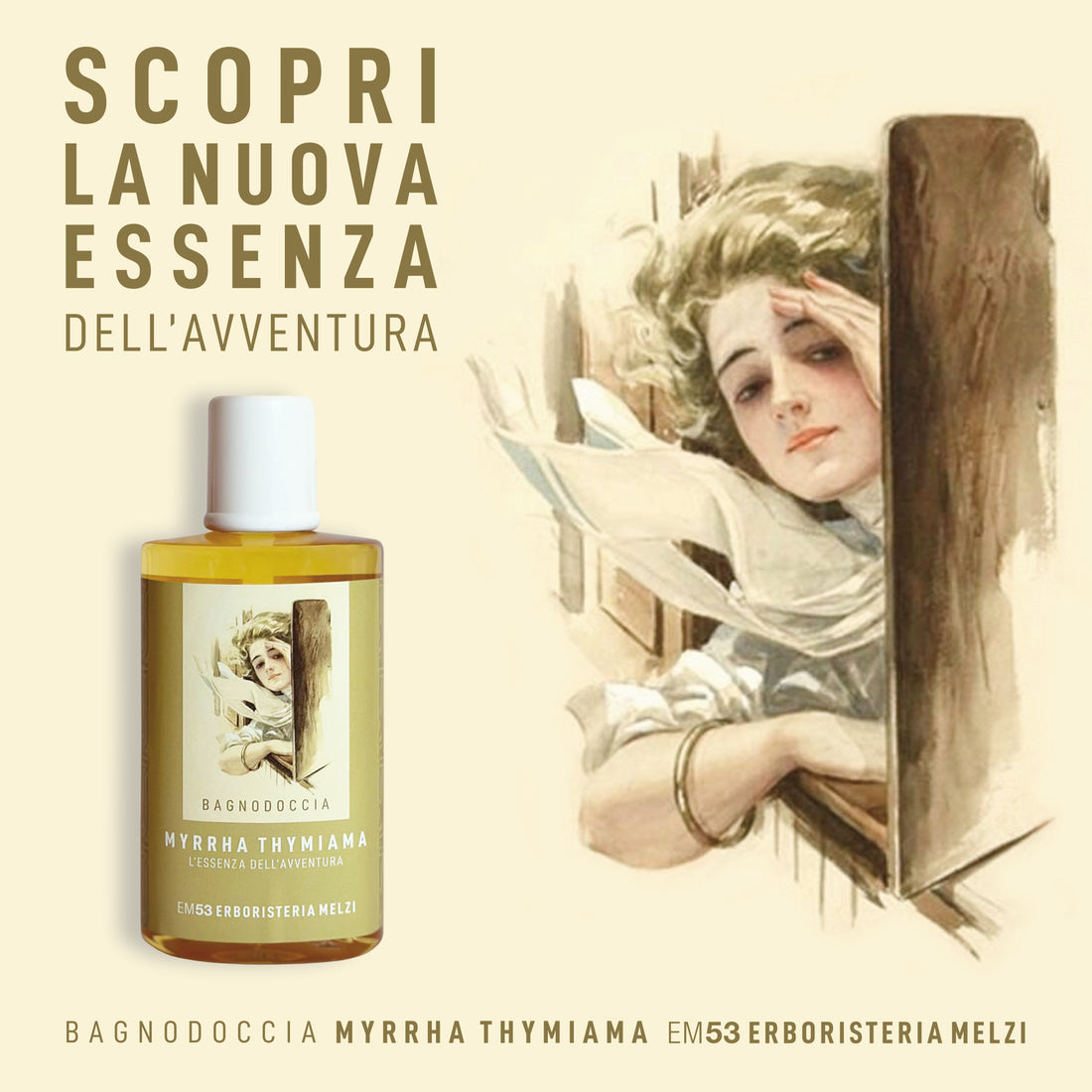 bagnodoccia aromatico alla Myrra & Incenso: il profumo esotico delle resine!