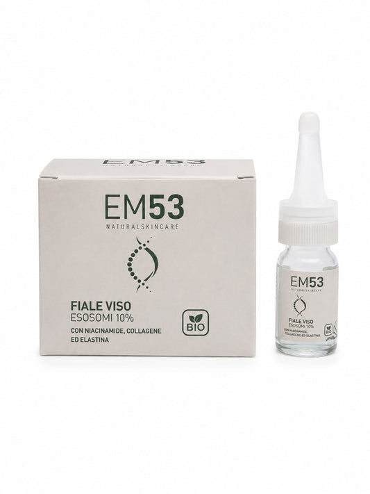 Fiale Viso Esosomi 10%: il trattamento d'urto antiage di Erboristeria Melzi
