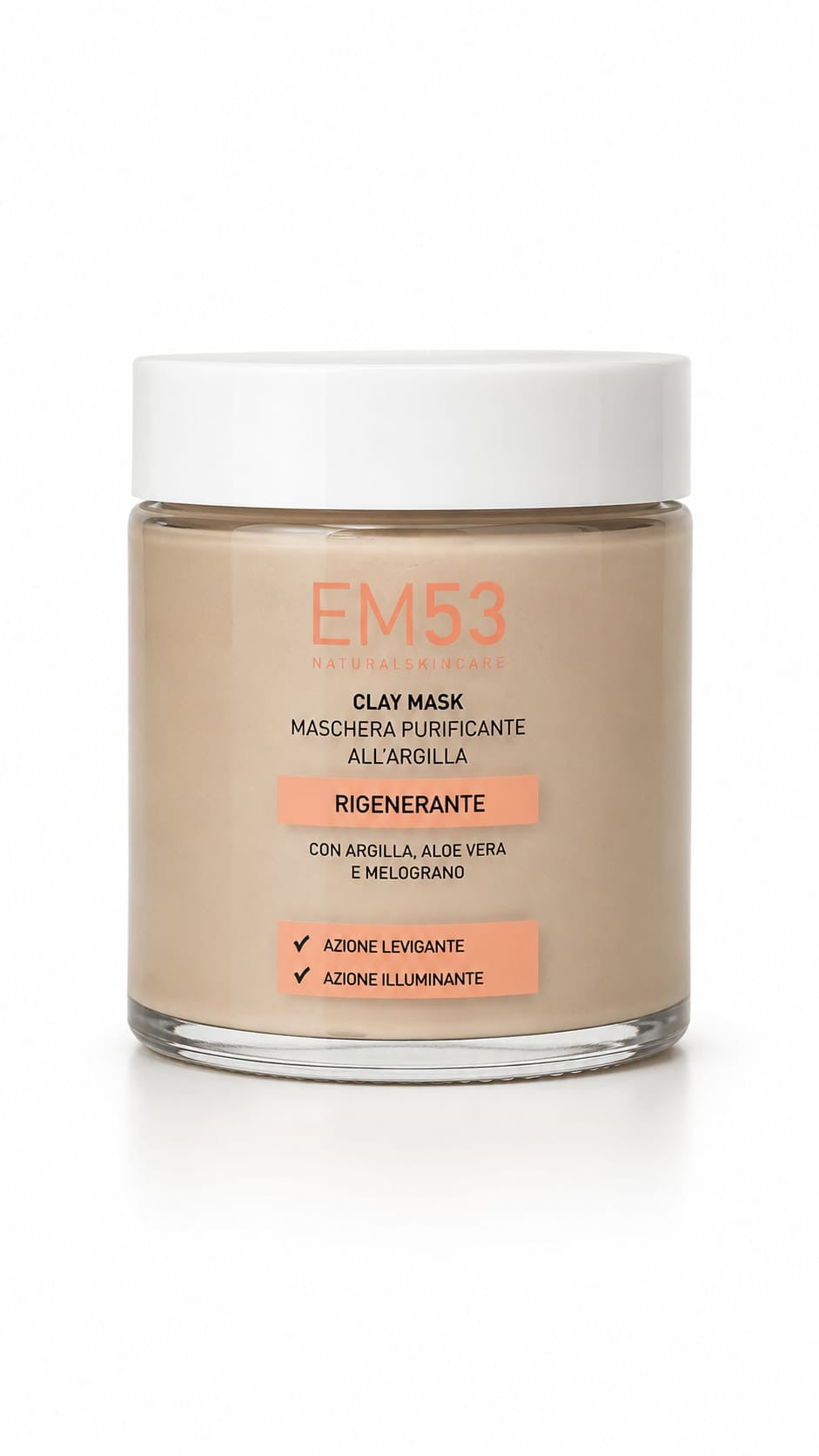 Maschera Purificante all'Argilla Rosa Step-4