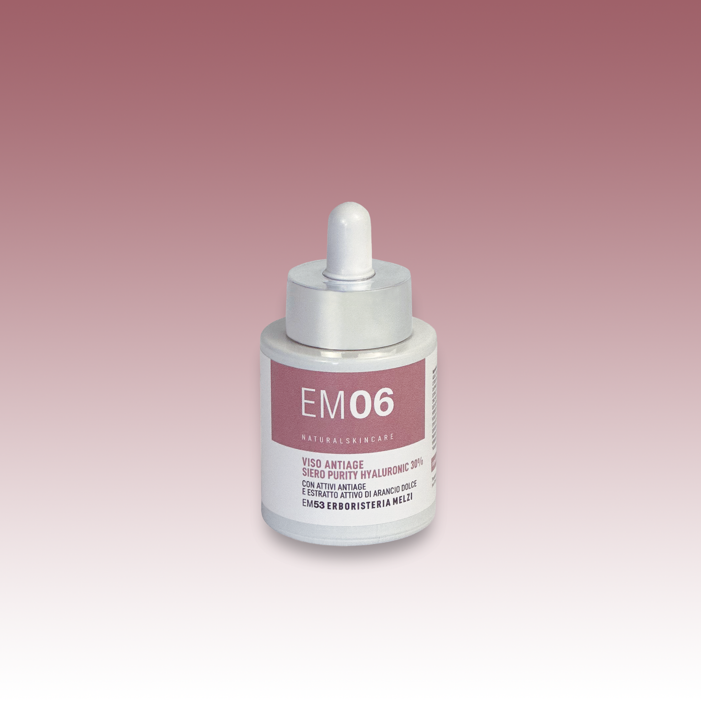 EM06 Purity Hyaluronic 30% Siero Viso Antiage Giorno/Notte 30ml