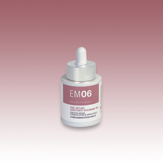 EM06 Purity Hyaluronic 30% Siero Viso Antiage Giorno/Notte 30ml