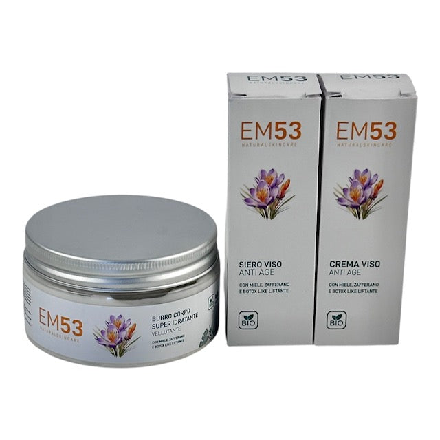 EM53 – Burro Corpo Super Idratante Miele & Zafferano 200 ML